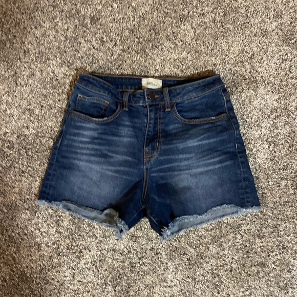 BKE High Rise Stretch Denim Shorts Size 28 - Picture 2 of 11